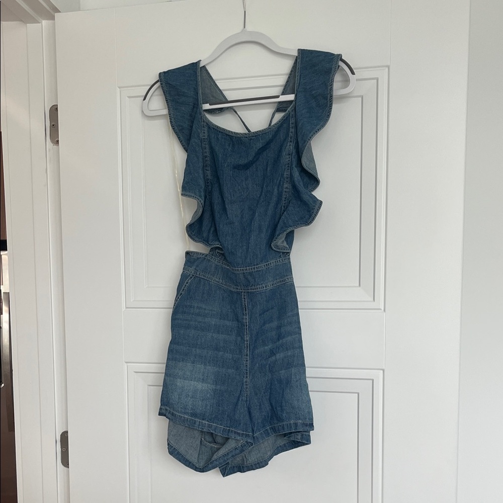 DO+BE Blue Denim Jumpsuit